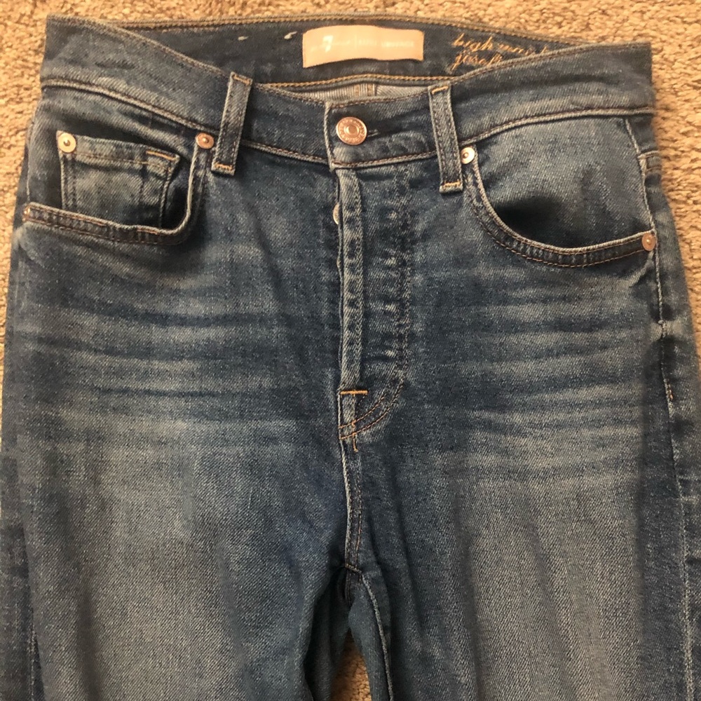 7FAM High Waisted Josephina Size 24